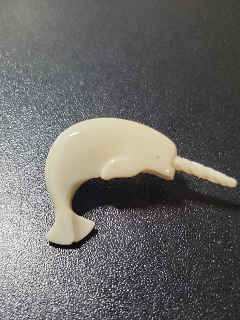 Narwhal Aquarium Ornament - Decorative Fish Accent